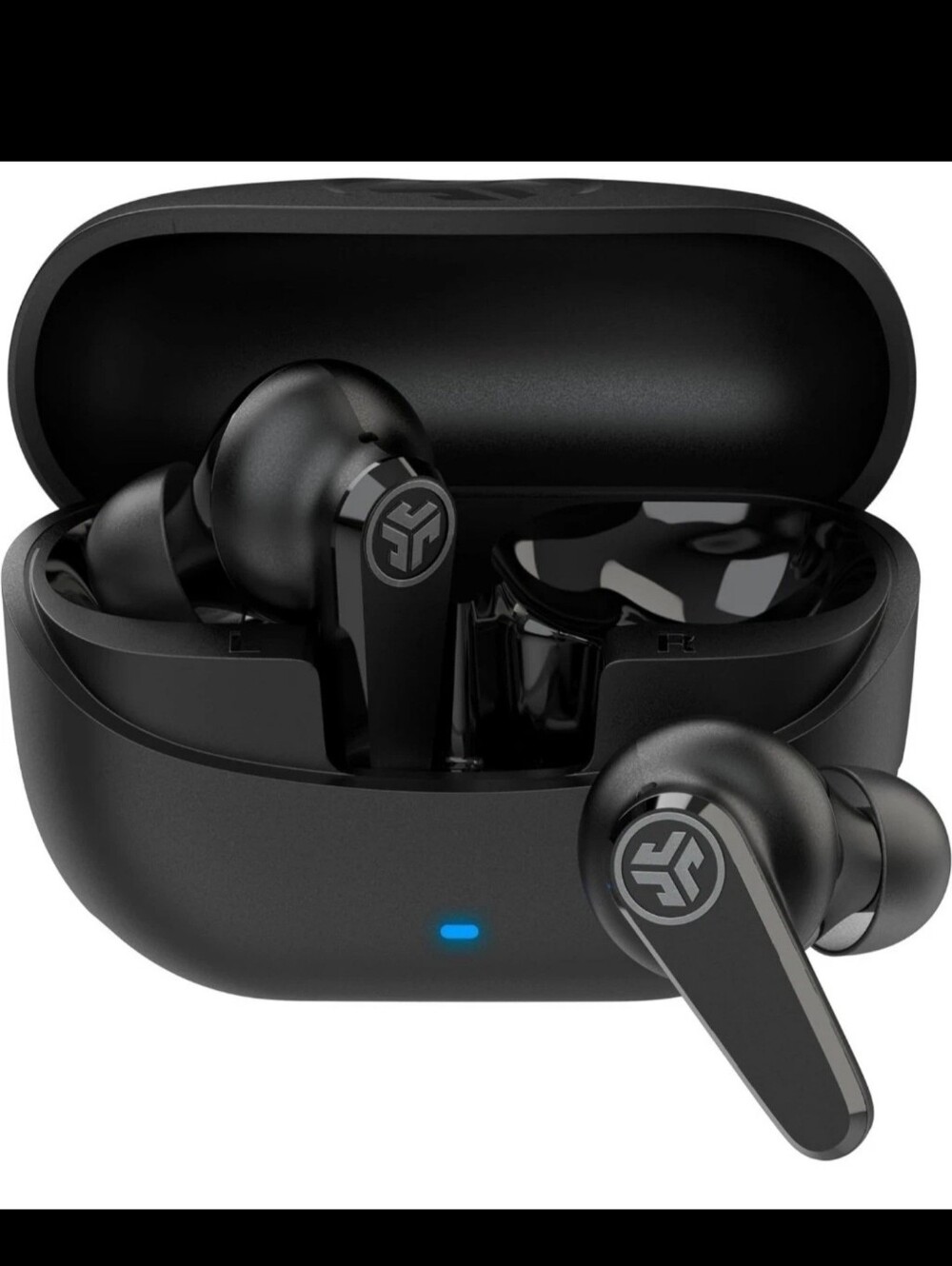 Lab Go Pods ANC Earbuds . 3 Sets Gel Eartips • Charging Case with integrated USB